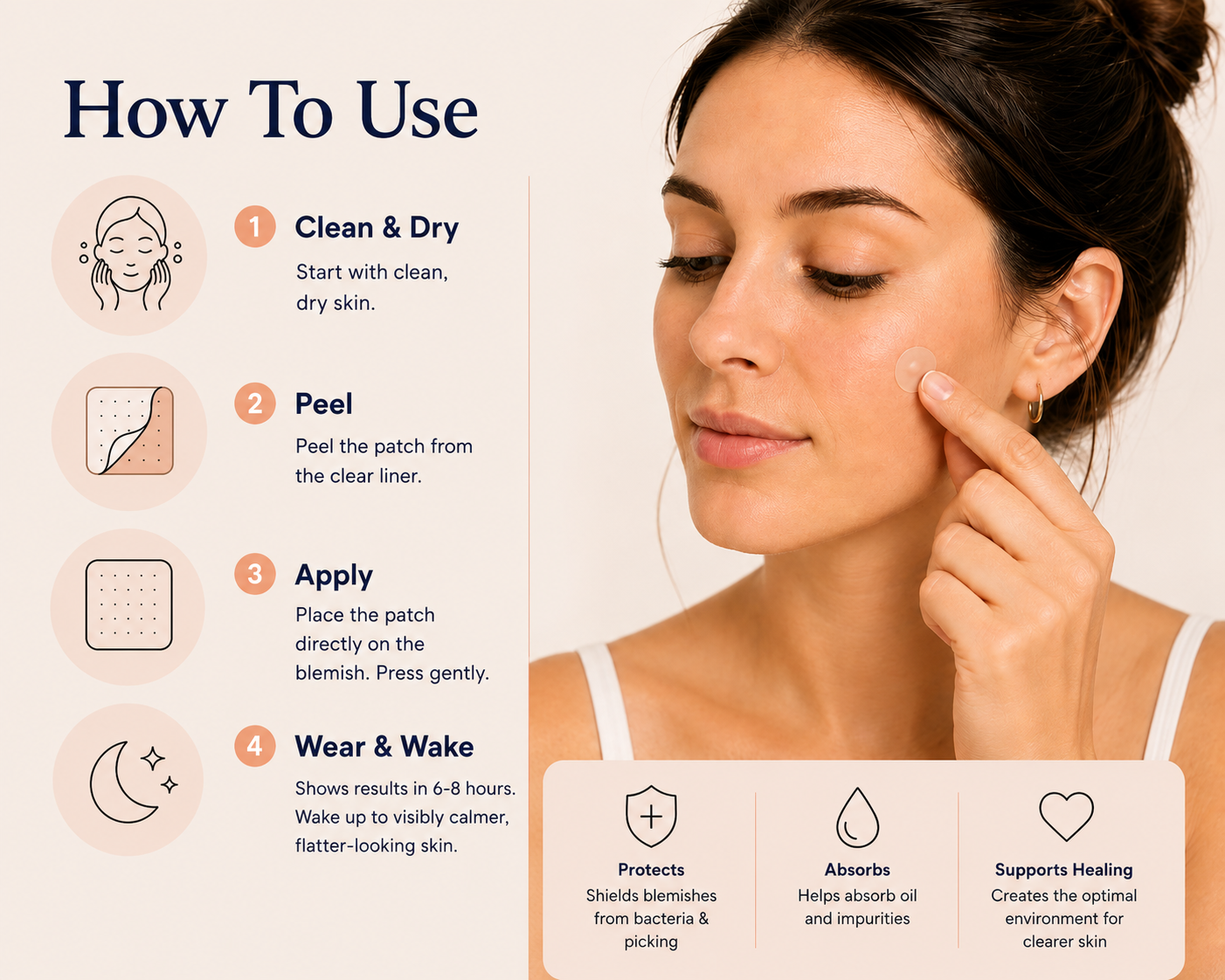 Rapid Patch | 36 Invisible Hydrocolloid Pimple Patches